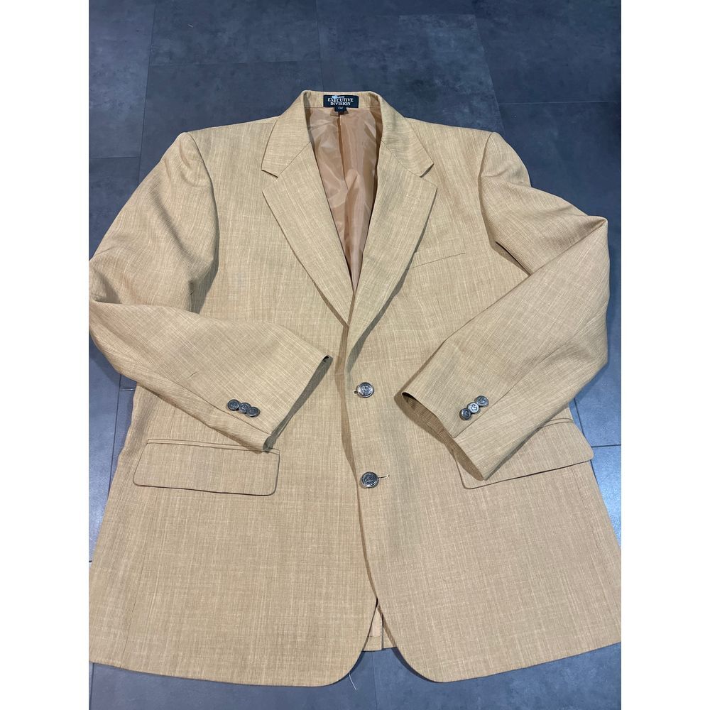Hanband Beige Blazer Classic Tailored Jacket B-383